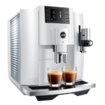 מכונת קפה Jura E8 יורה Jura לבנה/כרום