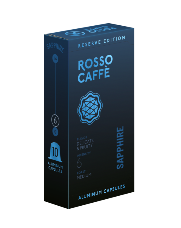 קפסולות רוסו ספיר Rosso Caffe Sapphire
