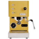 מכונת קפה פרופיטק profitec go בצבע צהוב