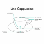 ספל קפה קפוצ'ינו 180 מ"ל פורצלן נוט-ניוטרל notNeutral Lino Cappuccino