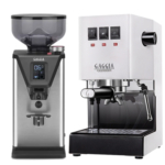 מבצע חגים - מכונת קפה Gaggia Classic PRO + מטחנת קפה Gaggia grinder MDF 55 !