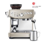 מכונת קפה Barista Express® Impress SES876ALM + 2 ק"ג תערובות + נוזל ניקוי מתנה!