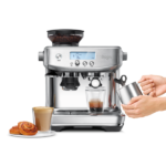מכונת קפה Barista Pro™ SES878BSS + קילו קפה + קנוקבוקס + נוזל ניקוי מתנה!