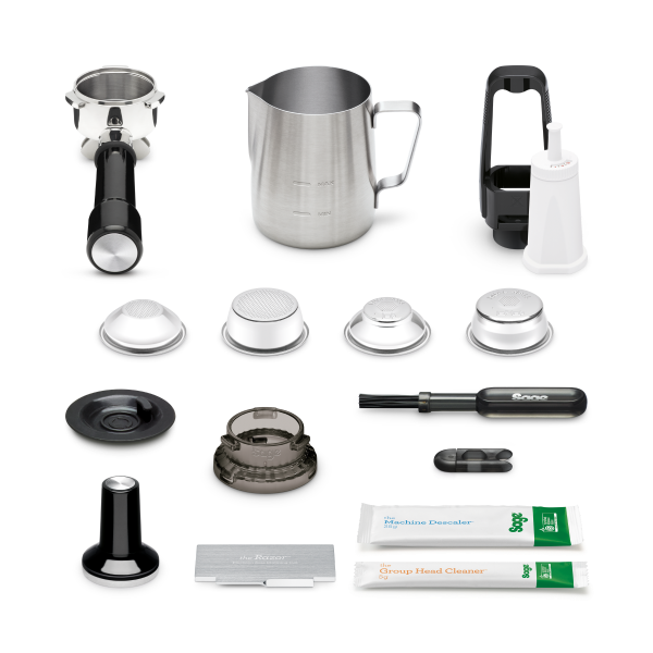 מכונת קפה Barista Pro™ SES878BST + קילו קפה + קנוקבוקס + נוזל ניקוי מתנה!